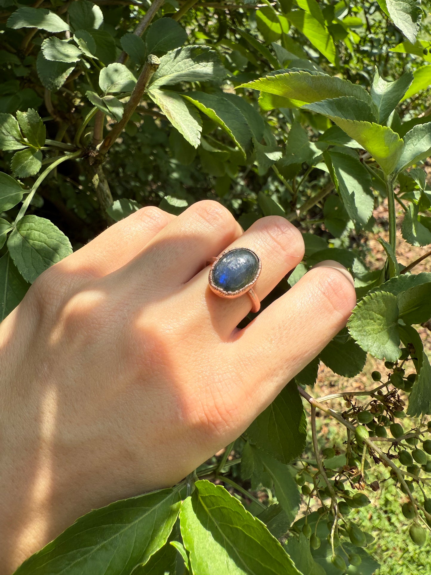 Ring LABRADORITE
