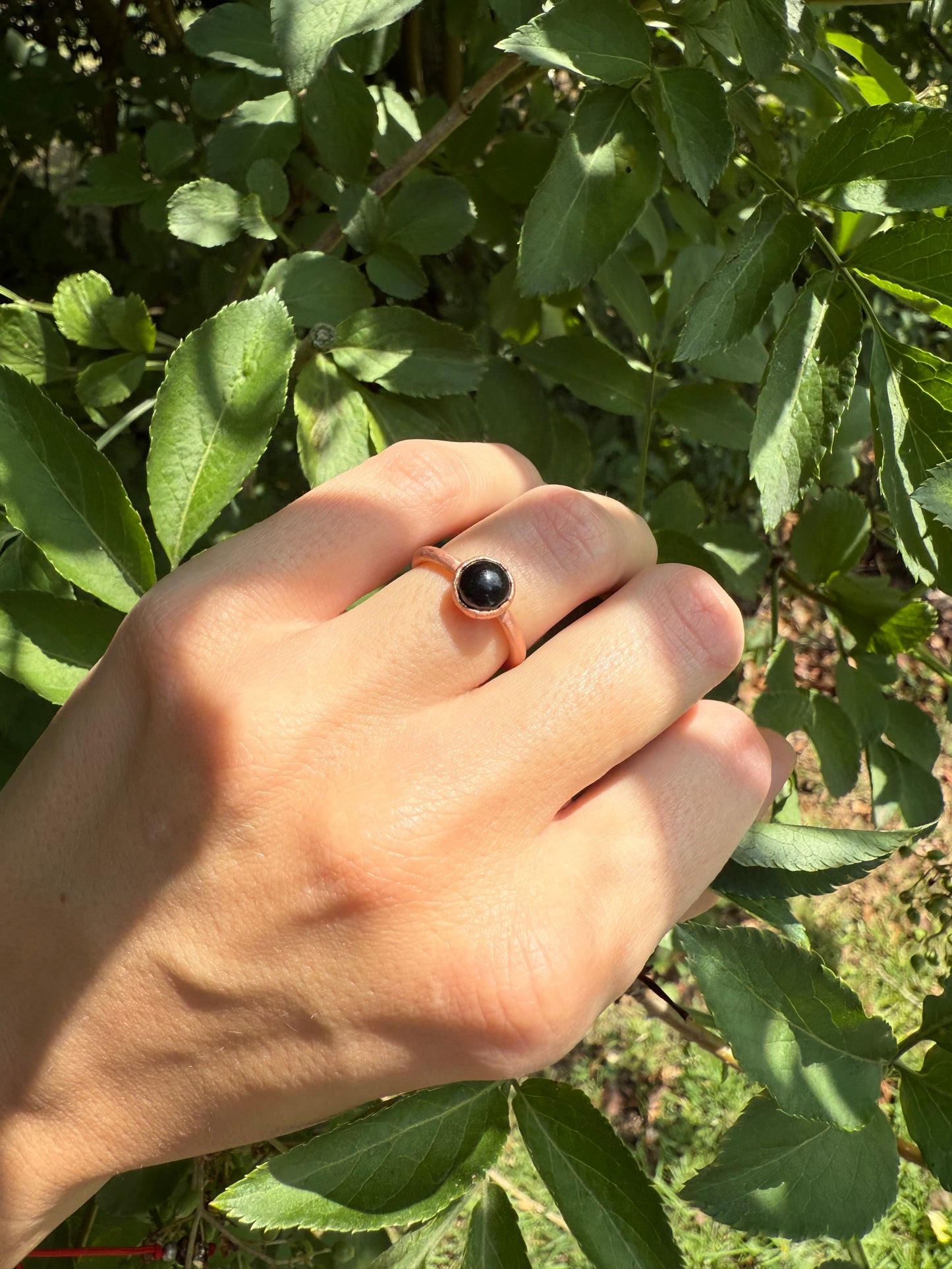 Ring BLACK AGATE