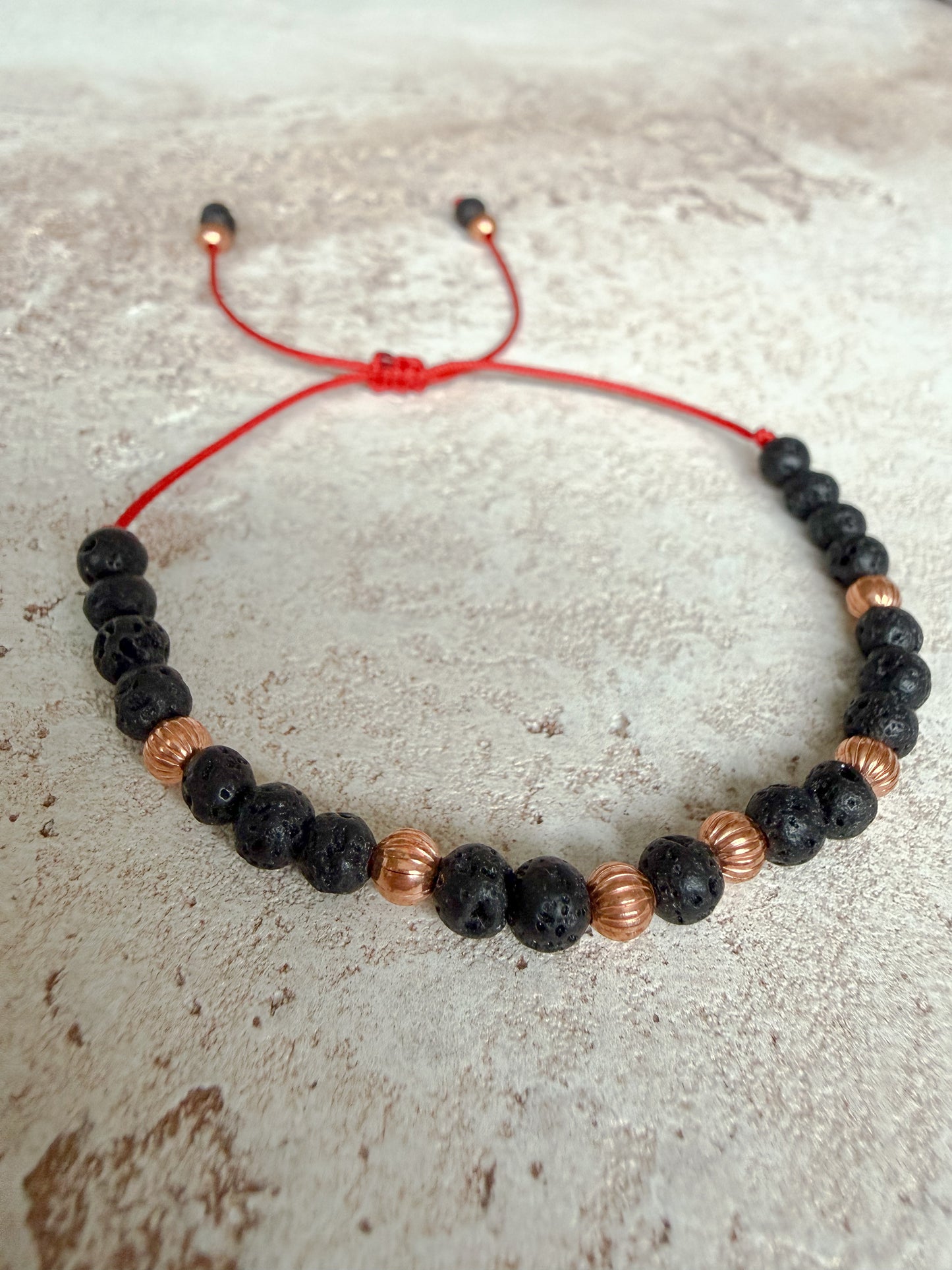 Bracelet VOLCANIC LAVA STONE
