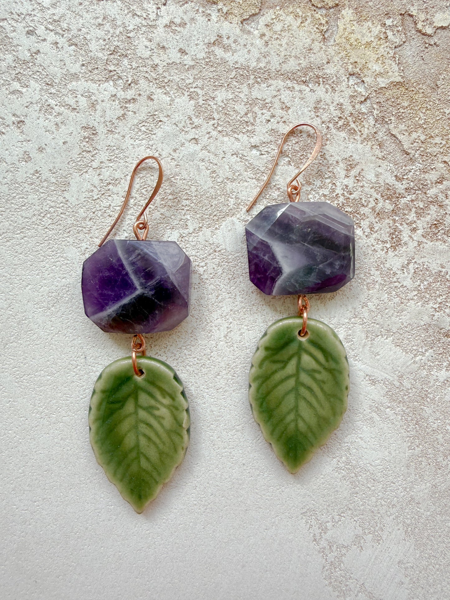 Earrings AMETHYST