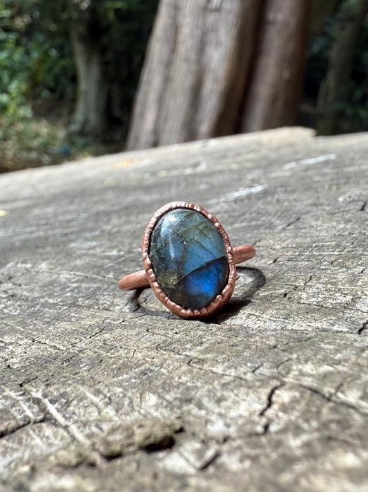 Ring LABRADORITE
