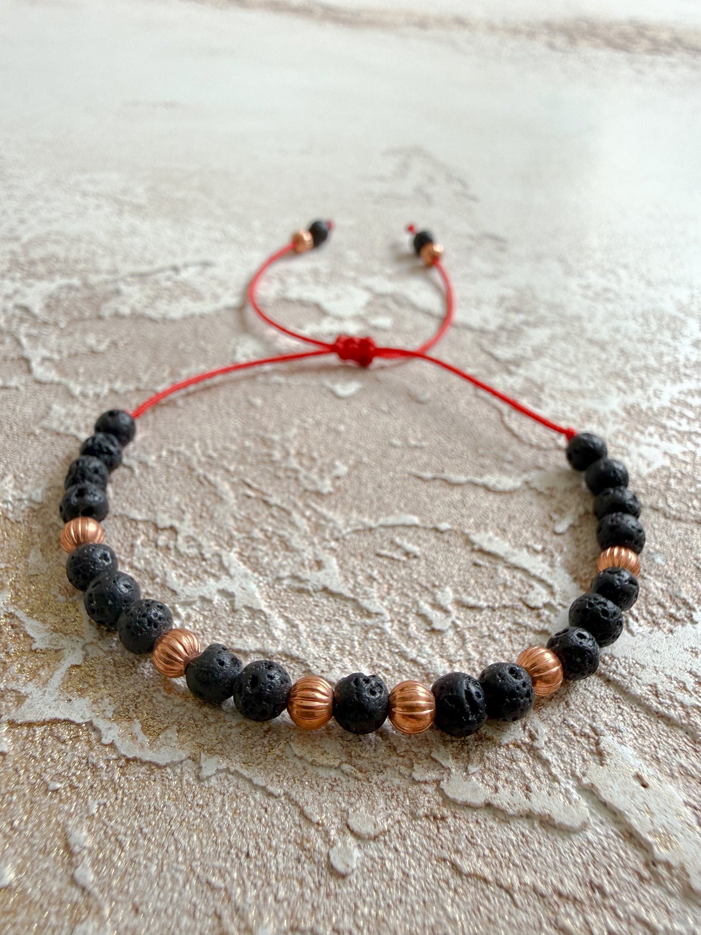 Bracelet VOLCANIC LAVA STONE