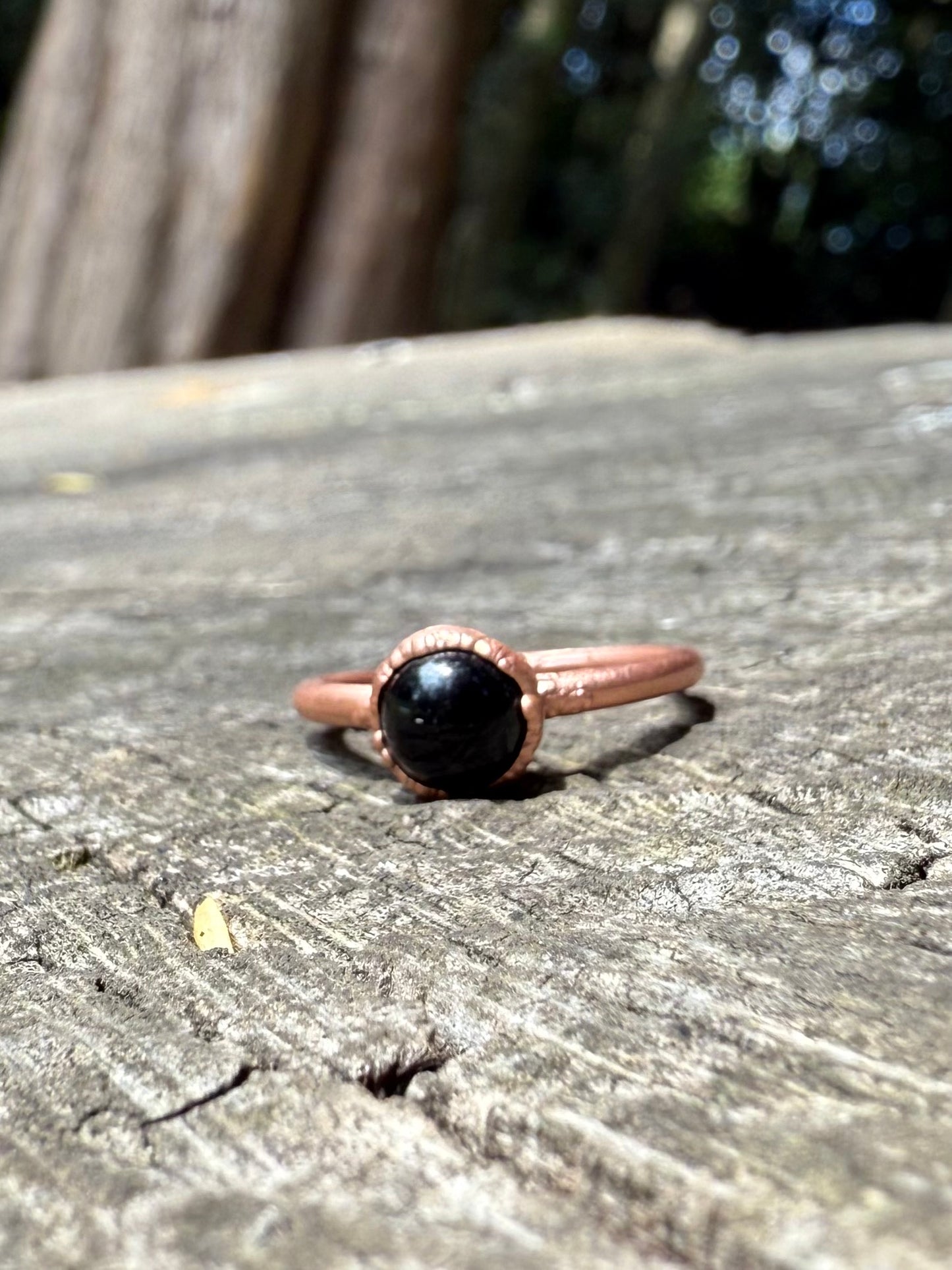 Ring BLACK AGATE