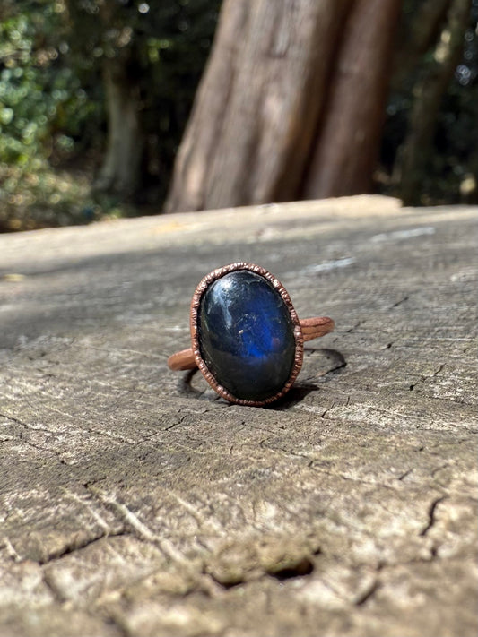 Ring LABRADORITE