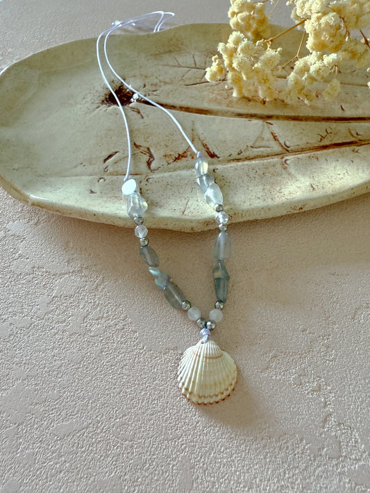 Choker LABRADORITE, MOONSTONE